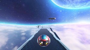 Мультик для детей - Космический катящийся шар Space Rolling Balls Race