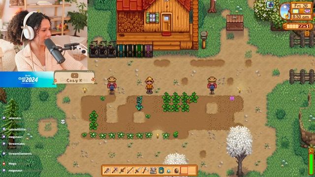 plug it in, plug it in ~ stardew update and cozy chats! смотреть онлайн