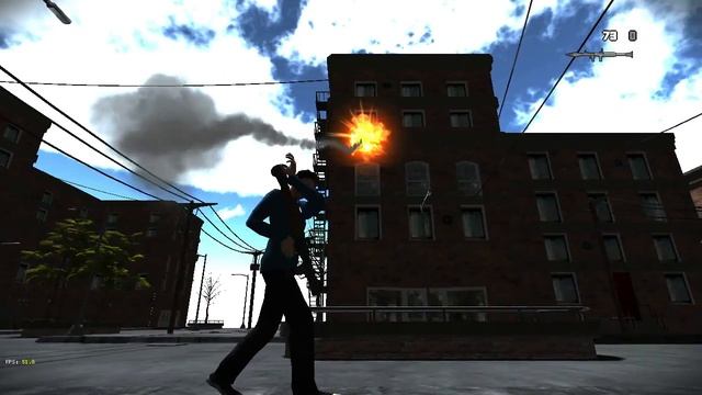 Unity3d GTA Style Controller with some environment смотреть онлайн