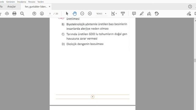 Fen Günlükleri LGS Denemeleri-5 смотреть онлайн