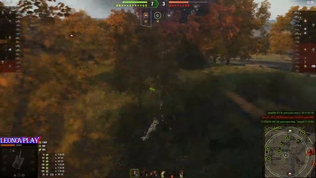 Как я играю когда много ЛТ в бою AMX 12 T смотреть онлайн