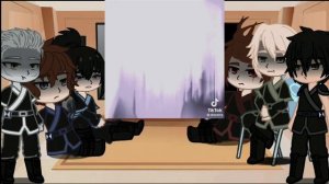 /Реакция //Нинзяго// на нию и кая как незуко и танжиро❤💙/