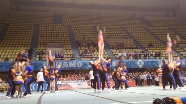 Баррель Взрослые Чир-микс, ЧиП Москвы по черлидингу 2016