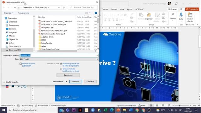 Power Point 365 : Sesión 18.4 - Convertir una presentación a PDF/XPS смотреть онлайн