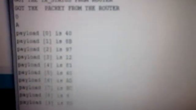 Sending and receiving IO sample packets of variable lengths in an X-Bee Network