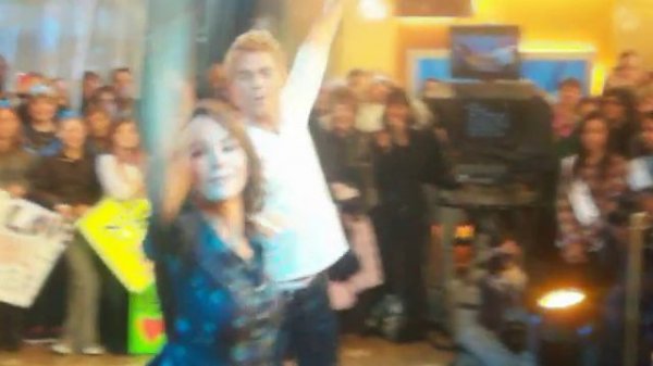 DWTS Champs Derek Hough & Jennifer Grey Dancing at GMA to These Arms of Mine 11/24/10