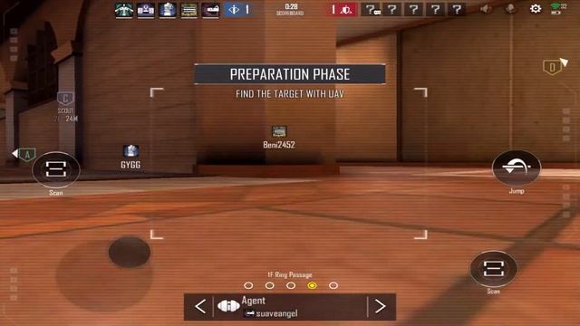 AREA F2 | (RAINBOW 6 MOBILE)| IOS| 1v4 CLUTCH GAMEPLAY| смотреть онлайн