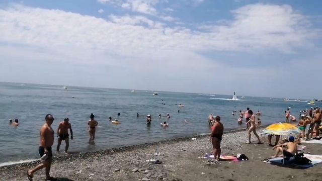 Краснодарский край, Сочи, Адлер пляж Мандарин смотреть онлайн