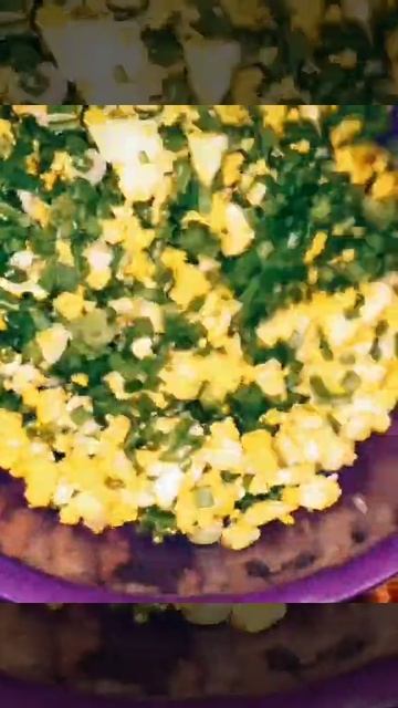 пирожки с яйцом и зелёный луком 🥟🥟🥟