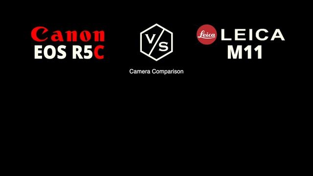 Canon EOS R5C vs LEICA M11 смотреть онлайн