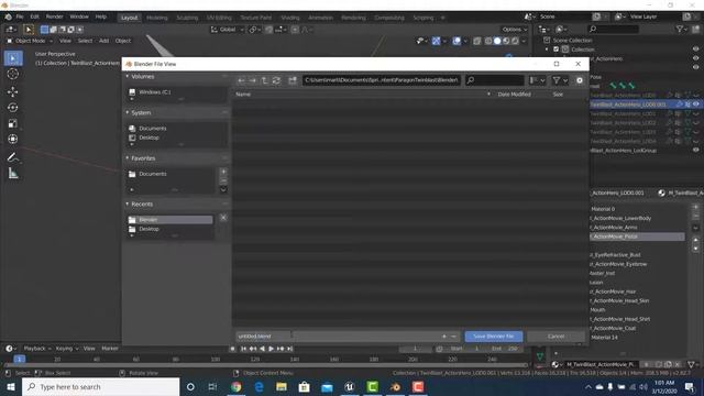 Bonus Lab 2d - Playable Paragon Character - Creating Character Meshes with Blender смотреть онлайн
