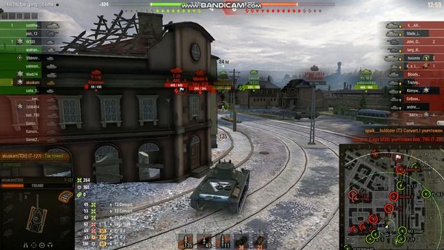 Мёртв и одновременно жив.XD уничтожил экипаж игроку на танке T3 Convert. смотреть онлайн