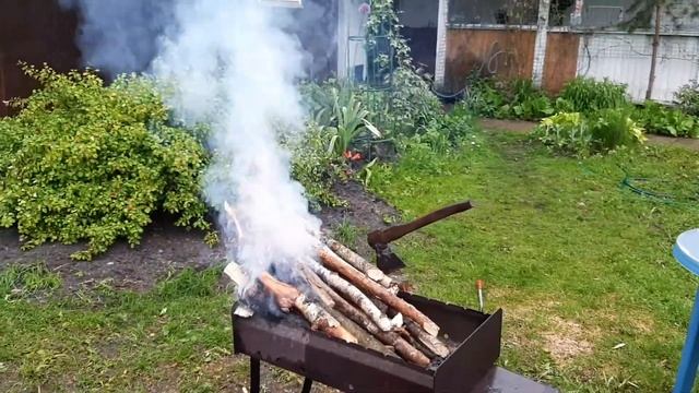 Костер под дождем)) смотреть онлайн