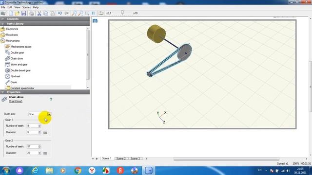 Virtual amaliy mashg'ulot Fizika.Tishli uzatmalar смотреть онлайн