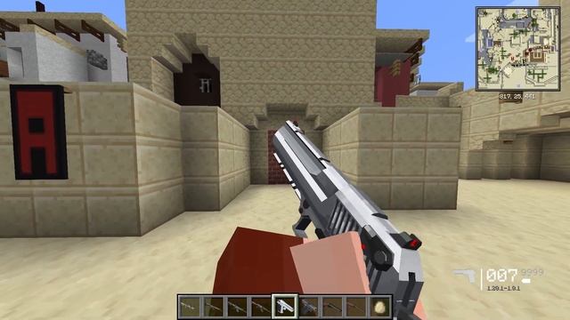 ШЕДЕВРАЛЬНАЯ СБОРКА Counter-Strike В MINECRAFT 1.20.1