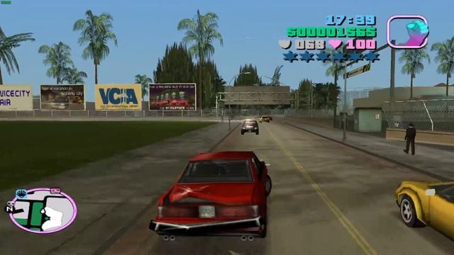 STREET RACING NEXT TO AN AIRPORT! - GTA VICE CITY #16 смотреть онлайн