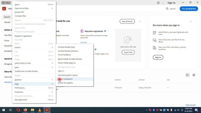 How to Fix Acrobat Reader DC Reader Not Working In Windows 10_11_8.1_7 (PDF Reader) смотреть онлайн