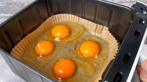 Этот рецепт завтрака в аэрогриле стал вирусным, 10 минут и готово!