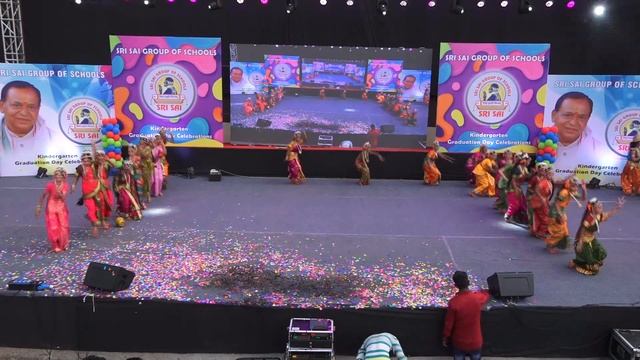 WELCOME SONG - DASHAVATARAM -KINDERGARTEN GRADUATION DAY CELEBRATIONS- 2019 смотреть онлайн