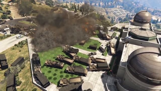 President House and President Security Badly Destroyed by Fighter Jets | gta 5 смотреть онлайн
