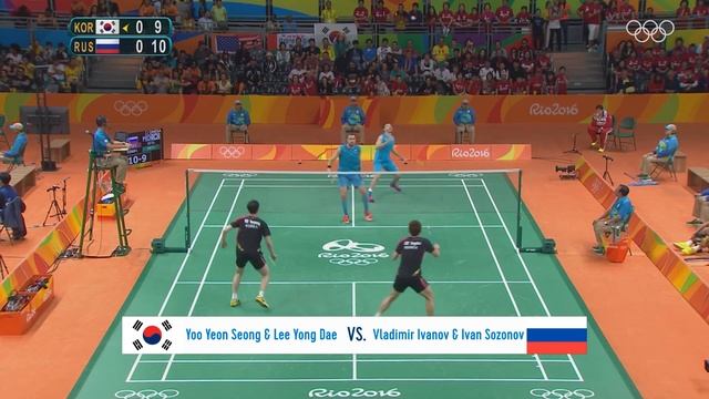 INCREDIBLE Badminton Rallies at Rio 2016 🏸 смотреть онлайн