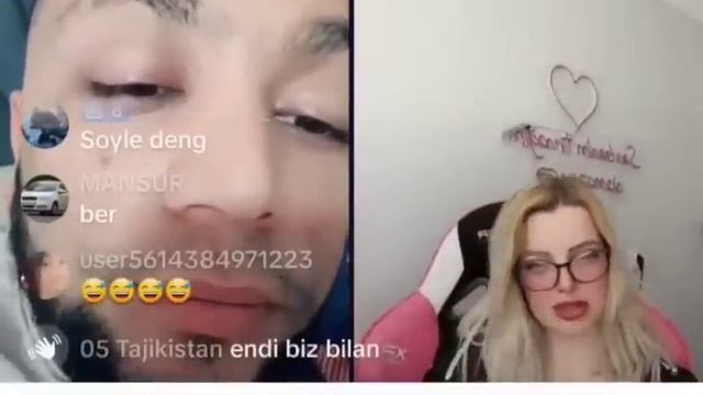 SARDOR GANGSTR TURK QIZI BILAN BATTL SARDOR SHARMANDA QILDI 🤣 #sardorgangster #trend #tiktokuzbek