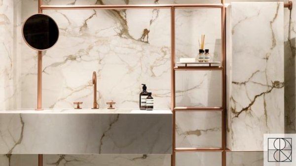 Ariostea | Ultra Marmi - Calacatta Macchia Vecchia | Gepolijst Modern Marmer Look Keramiek Tegels