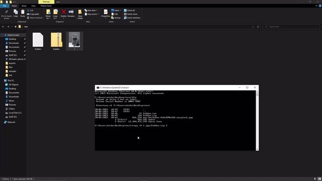 How to hide a text file in a image смотреть онлайн