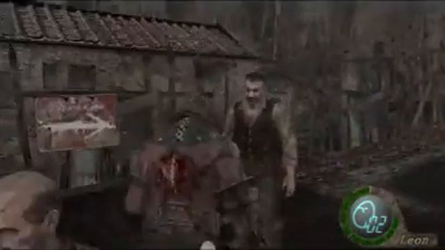 Resident Evil 4 - Garrador vs Dr. Salvador and Ganados - Only Knife смотреть онлайн