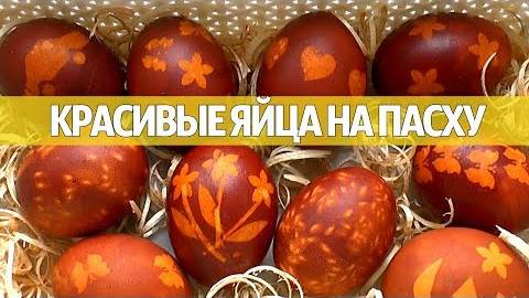 Как КРАСИВО Покрасить Яйца 🥚 БЕЗ ХИМИИ! Два способа покраски яиц! Золотые яйца на Пасху 2025! смотреть онлайн