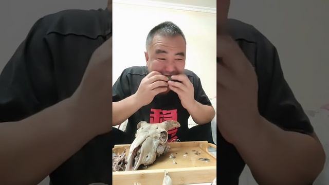 Eat Sheep's Head Every Day3 #chinesefood #eating #mukbang #asmr