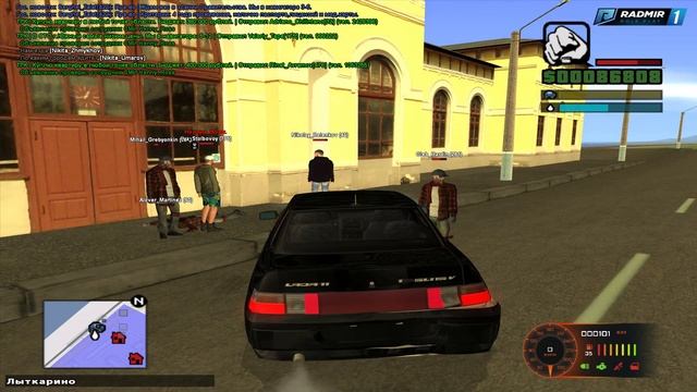 Играем в Radmir зарабатываем бабло(CRMP) смотреть онлайн