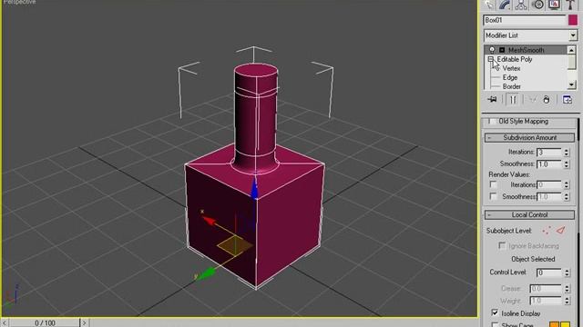 Meshsmooth and Smoothing Groups смотреть онлайн