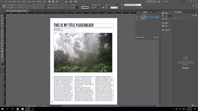 Using Layers in InDesign смотреть онлайн