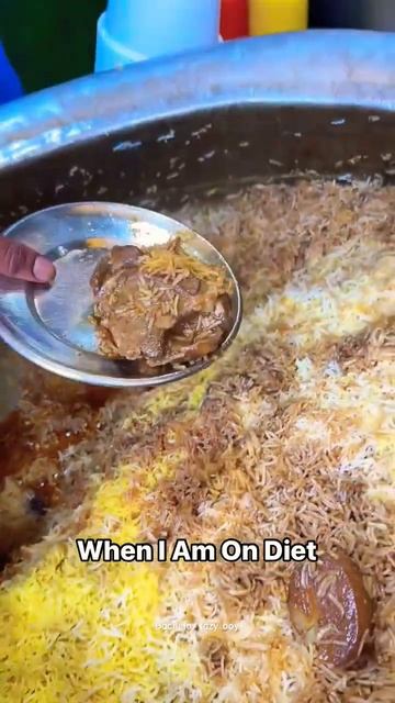 When I'm On Diet | Kolkata Briyani | #youtubeshorts #trending #shorts смотреть онлайн