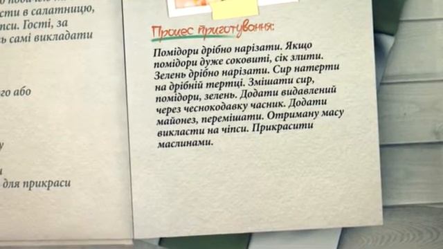 Кулінарна книга-закуска з чіпсів смотреть онлайн