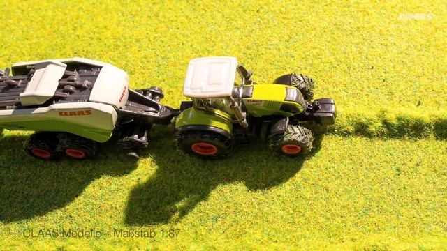 Diorama CLAAS Models 1:87 | CLAAS Modelle Im Diorama 1:87