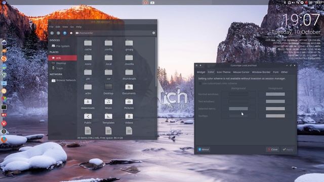 ArchMerge 29 : How to theme ArchMerge Openbox any way you want смотреть онлайн
