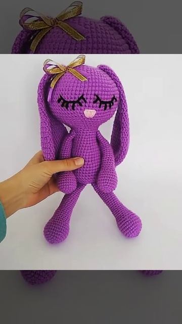 Зайка сплюшка крючком смотреть онлайн