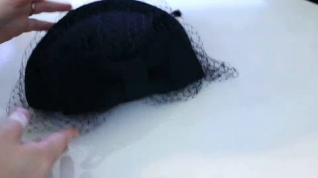 Women's Fascinator Wool Felt Pillbox Hat Cocktail Party Wedding Bow Veil #Review смотреть онлайн