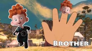 BRAVE FINGER FAMILY SONG | DADDY FINGER