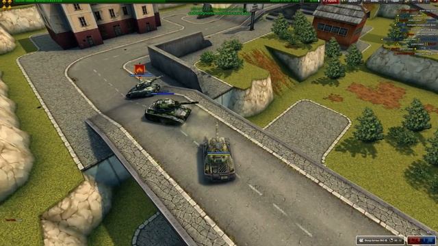 Танки Онлайн - Мосты _Офицеры & Шершни (2 раунд) смотреть онлайн