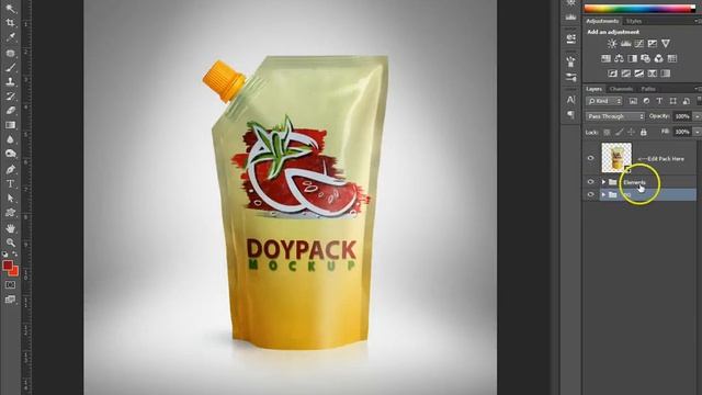 Doypack Mockup смотреть онлайн