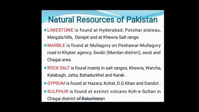 Natural Resources of Pakistan|Pakistan Affairs Lectures Series|CSS PMS|GK|Learner Competitive Exams смотреть онлайн