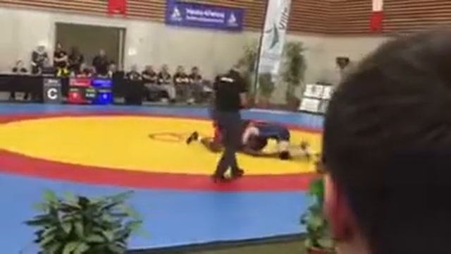 Djamalov Nazim - Charle Afa 74 kilo finale championnat de France 2017 смотреть онлайн