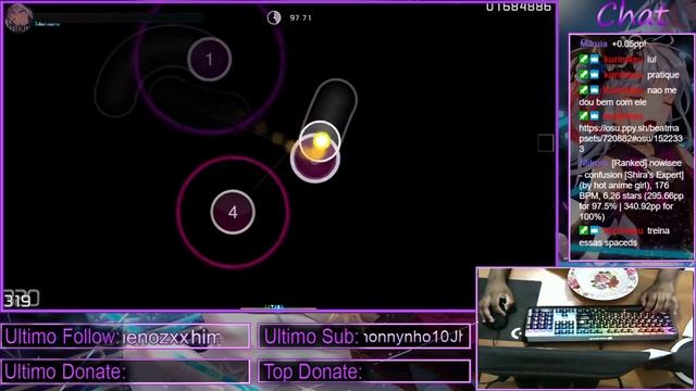 [Osu!] Roselia - PASSIONATE ANTHEM [ELY VS MIKAN'S SPECIAL] | Liveplay смотреть онлайн