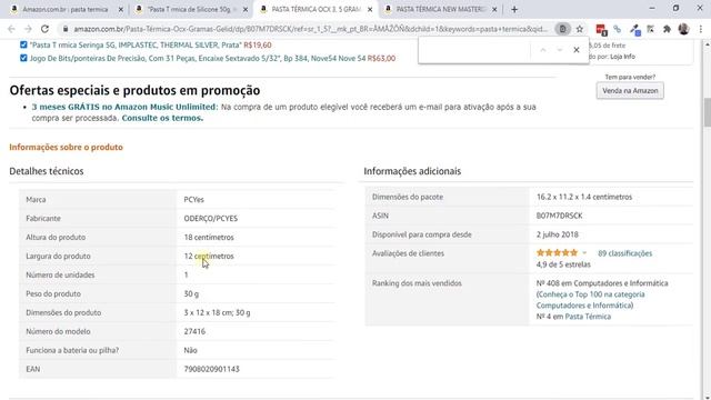 Qual a melhor pasta térmica para processador de Ps, notebook ou computador. Confira смотреть онлайн