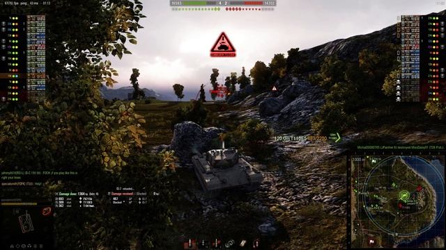 [WoT 9.12] T32 in Cliff - reverse sidescraping for the win in a TX battle смотреть онлайн