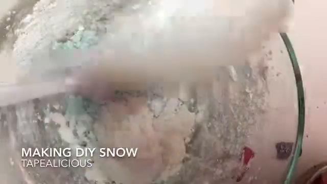 DIY SNOW | TAPEALICIOUS смотреть онлайн