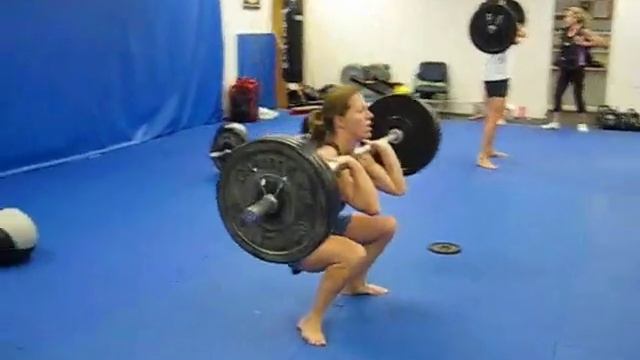 Jerry Hill's CrossFit Oldtown; Karen Front squats смотреть онлайн